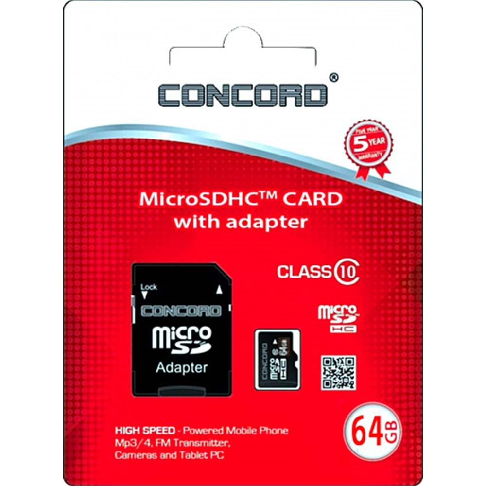 Concord 64 Gb Micro Sd Card