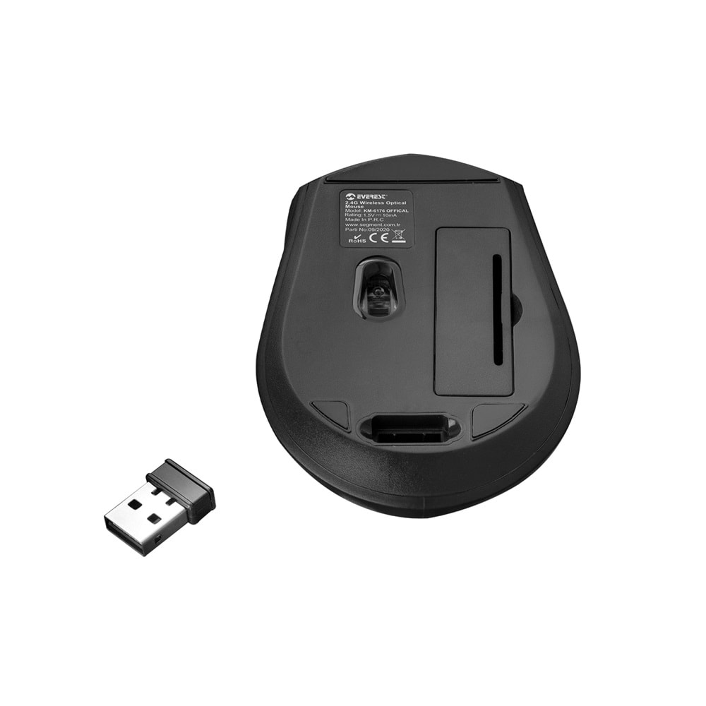 Everest Km-6176 Offıcal Siyah Kablosuz Combo Q Multimedia Klavye + Mouse S