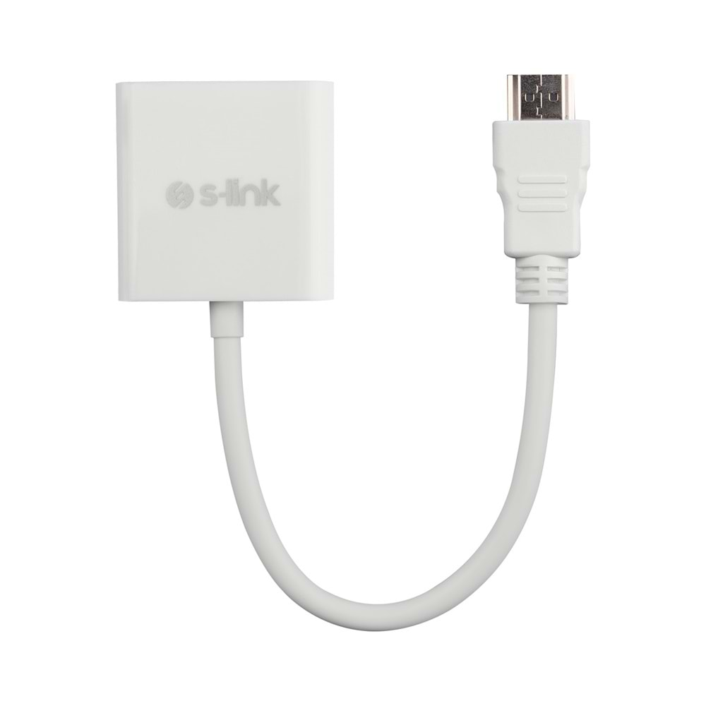 S-Link Sl-Hvs13 Hdmı To Vga + Audio Micro Usb Çevirici