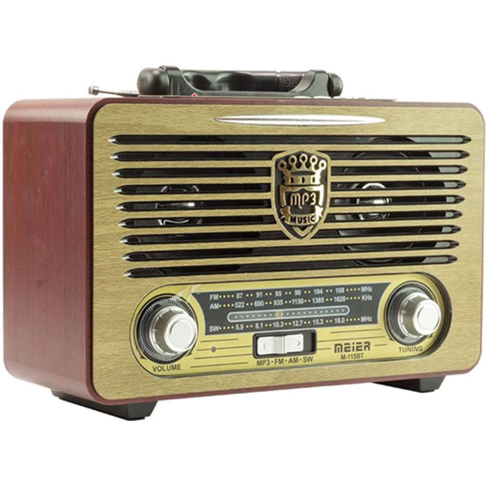 Tastech Carbon Meier M115 Bt Radyo