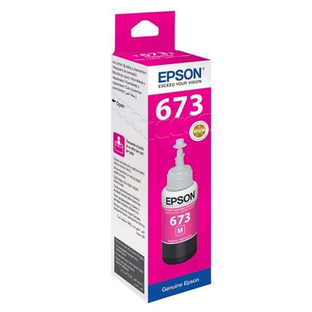 Epson 6733 (Orijinal) 70 Ml. Mürekkep M-Magenta