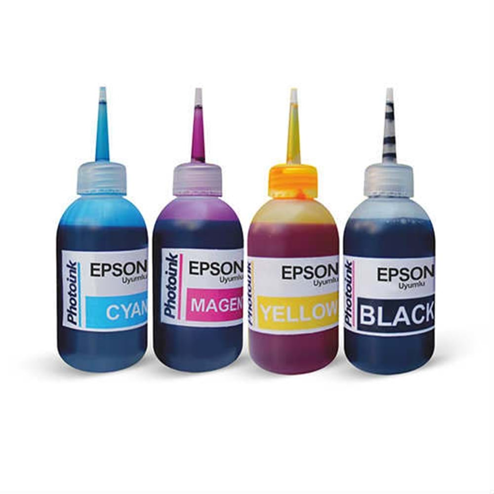 Epson Uyumlu 100 Ml. Mürekkep BK-Black