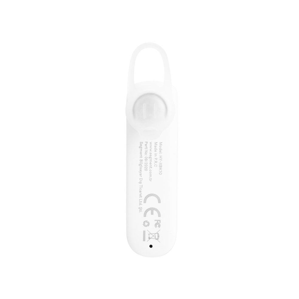 Hytech HY-XBK10 Mobil Telefon Uyumlu Beyaz Bluetooht