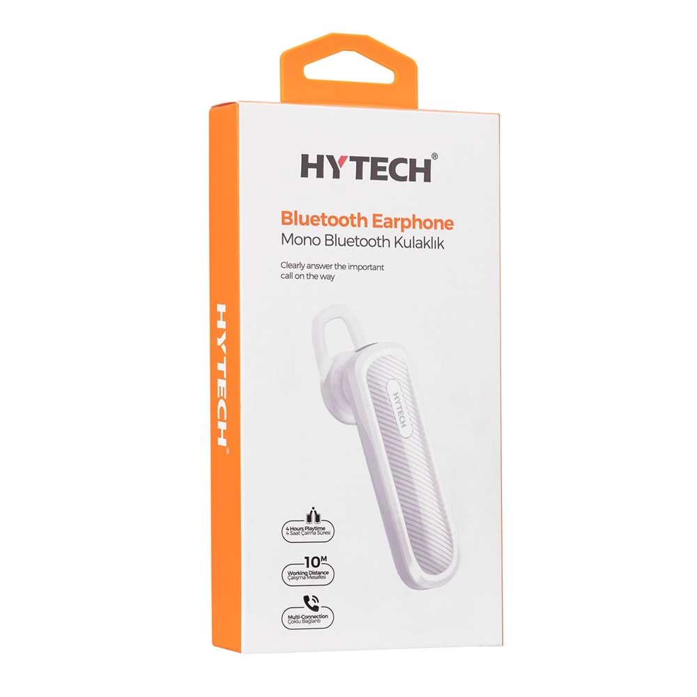 Hytech HY-XBK10 Mobil Telefon Uyumlu Beyaz Bluetooht