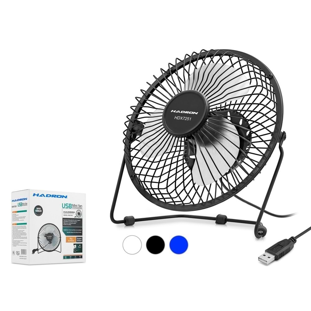 Hadron HDX7251/7252 Usb Mini Fan