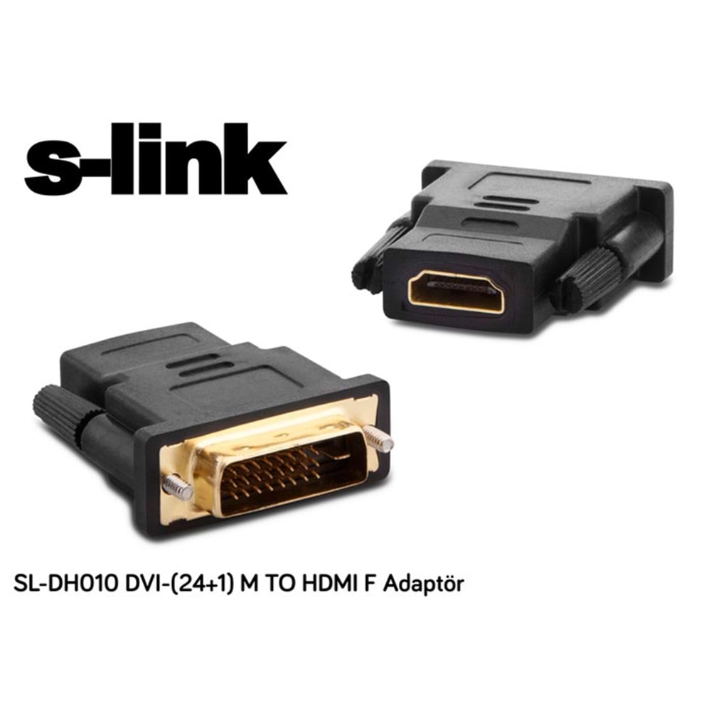 S-link SL-DH010 DVI-(24+1)M TOHDMI F Adaptör