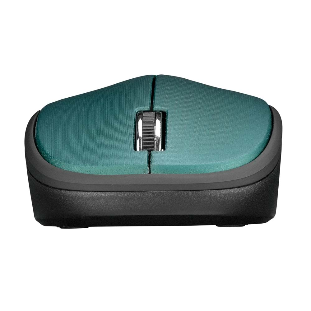 Everest SM-340 Usb Yeşil 3D Optik Süper Sessiz Alkalin Pilli Kablosuz Mouse