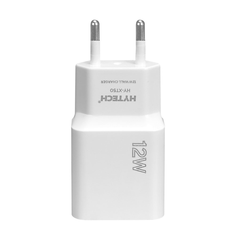 Hytech HY-XT50L 12W 5V 2.4A iPhone Beyaz Kablo + Ev Şarj Adaptör