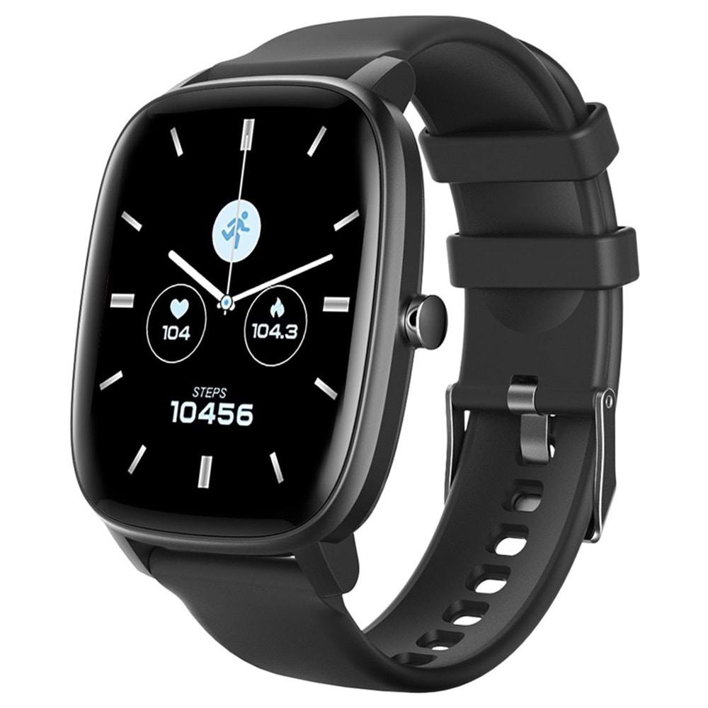 S-Link W01 DaFit Uyumlu+ Bluetooth 1.7 Ekran 200mAh Bataryalı Siyah Akıllı Saat/ Smart Watch