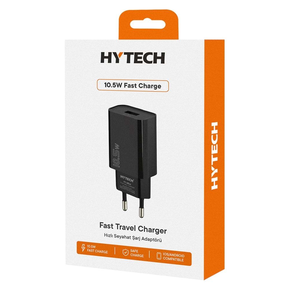 Hytech HY-XE26 2.1A Beyaz Ev Şarj Adaptörü