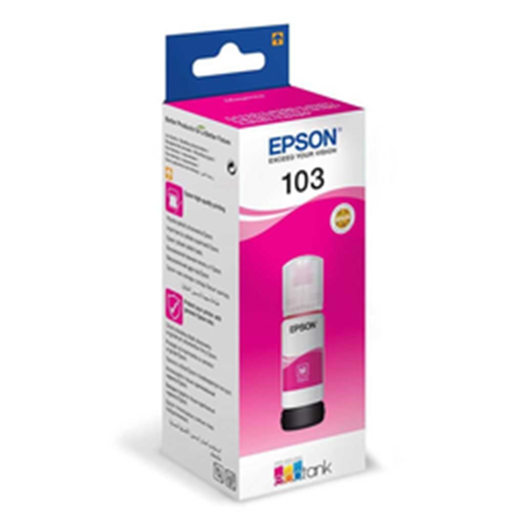 Epson 103 (Orijinal) 70 Ml. Mürekkep M-Magenta