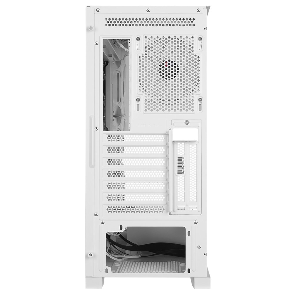 Rampage HYDRA V3 WHITE Temperli Camlı Beyaz 7*12cm RGB Fan ATX Mid-T Exclusive Gaming Oyuncu Kasası