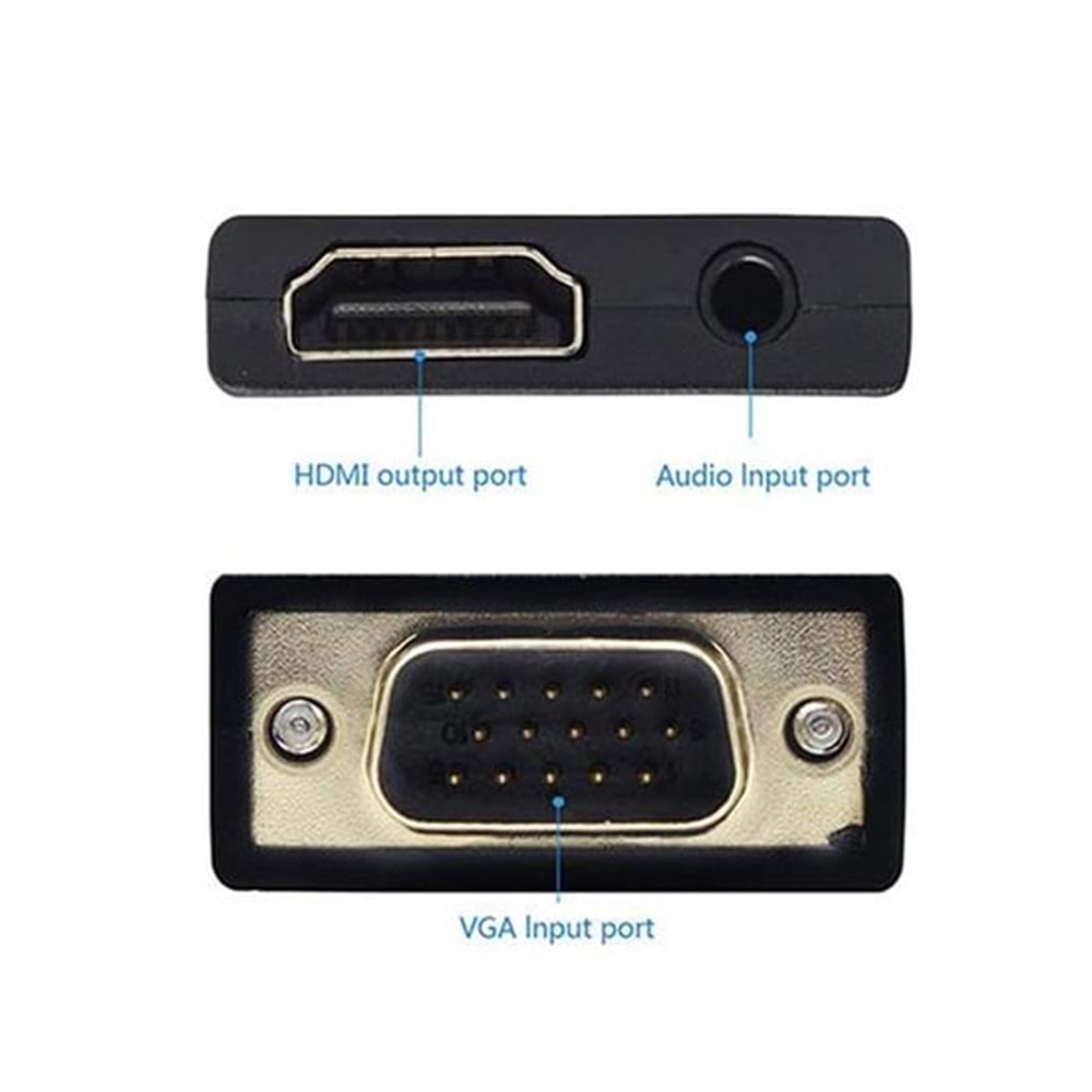 Hytech HY-VGH30 VGA To HDMI Çevirici