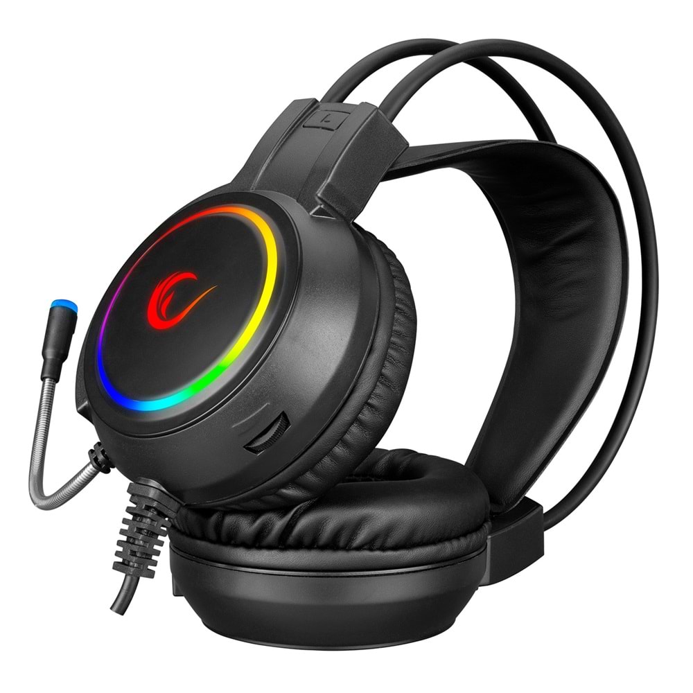 Rampage KM-404 ARGENTI Rainbow Aydınlatmalı USB Gaming Combo Q Klavye + Kulaklık + Mouse + Mousepad