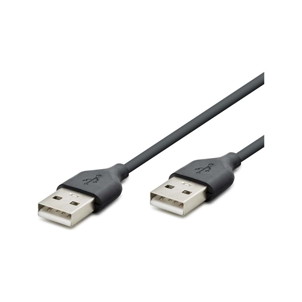 HADRON HDX7550 USB (M) TO USB (M) KABLO 30CM SİYAH