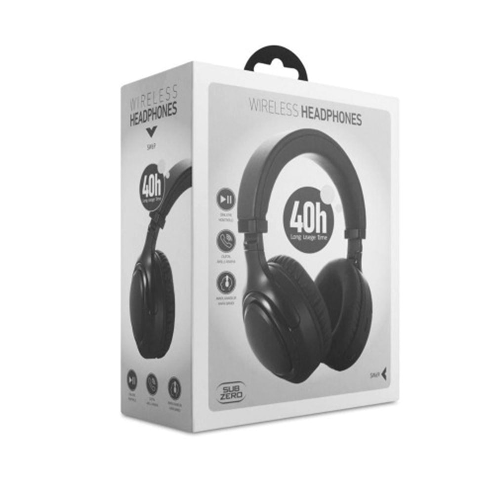 Subzero SW69 Kulaküstü Bluetooth Katlanabilir Kulaklık 40Saat