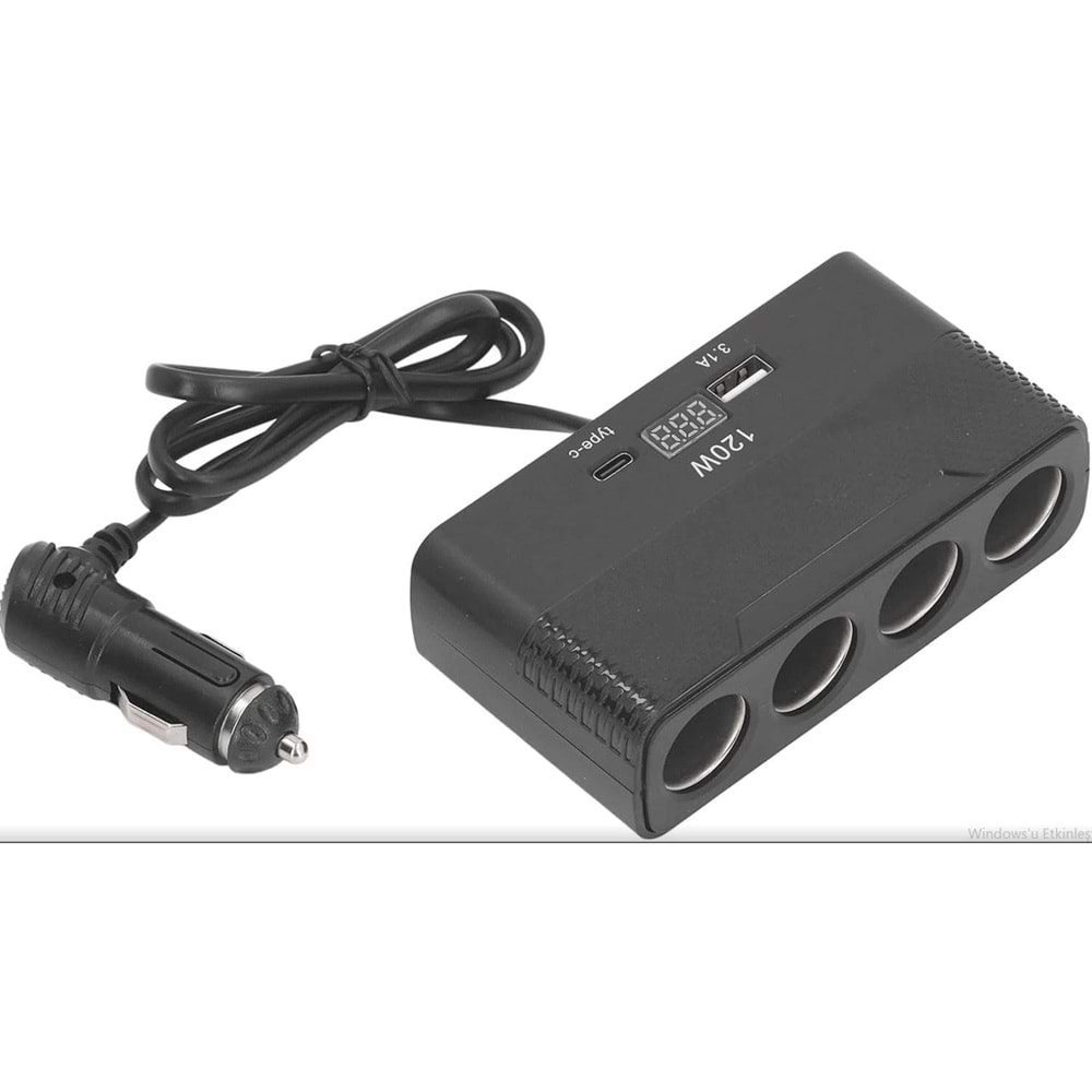 YK Design YK-OT733 Çakmaklık Çoğaltıcı 120w 12v/24v