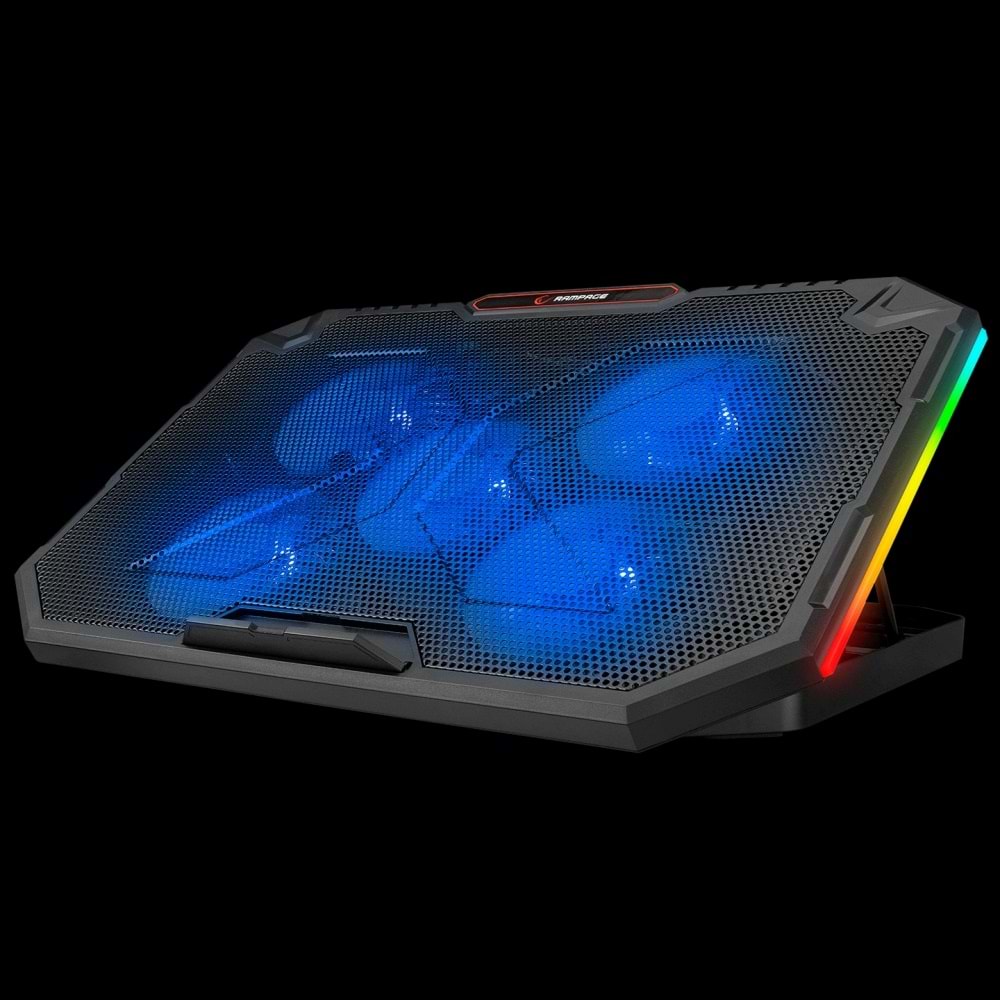 Addison Rampage AD-RC15 SPEAR Siyah 5 Fan 2 USB RGB Işıklı 15