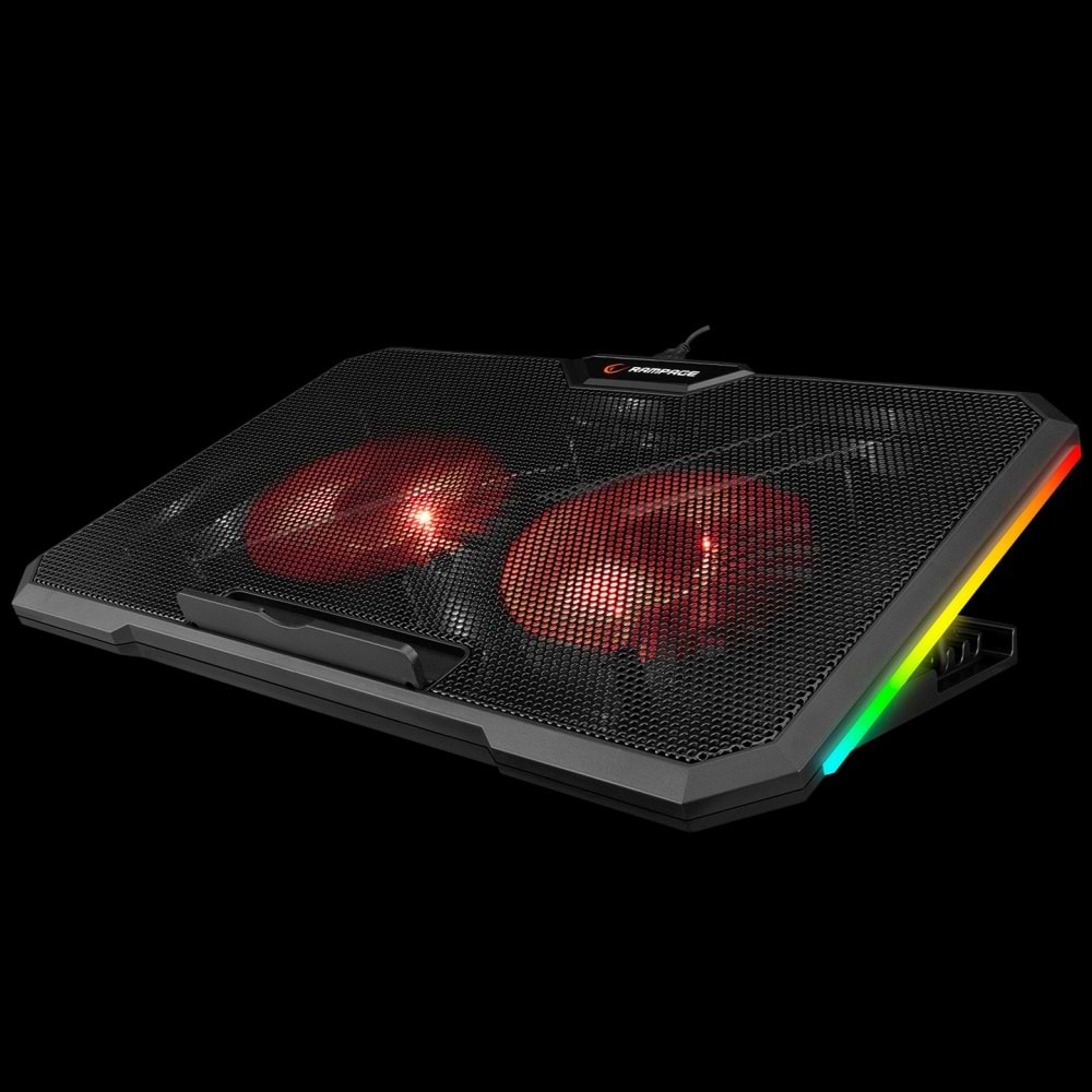 Addison Rampage AD-RC12 GAMEZONE Siyah 2 Fan 2 USB RGB Işıklı 15