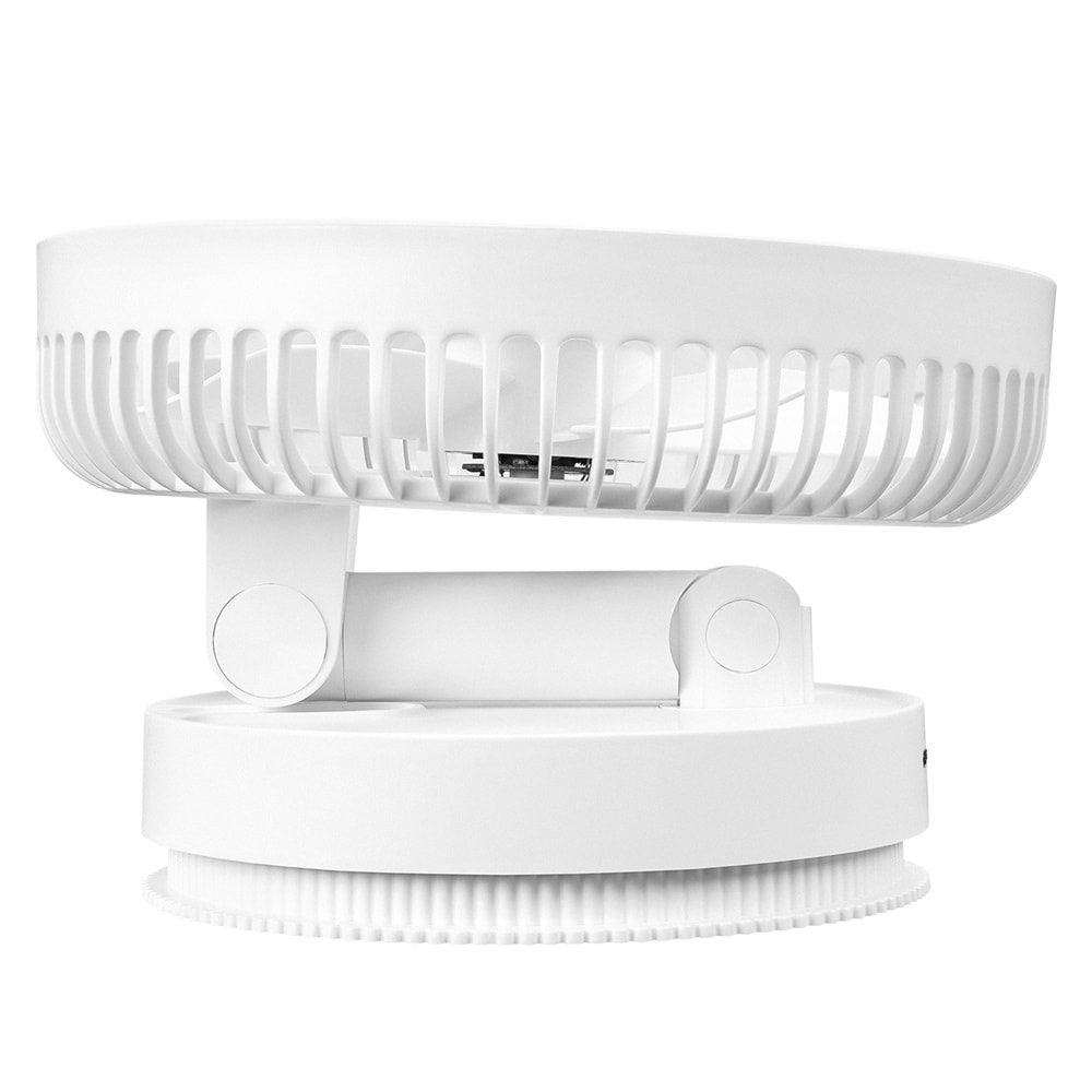 Everest EFN-601 Beyaz 2000mAh 4 Kademeli 4000RPM Hız Metal Ayak Masaüstü Usb Fan