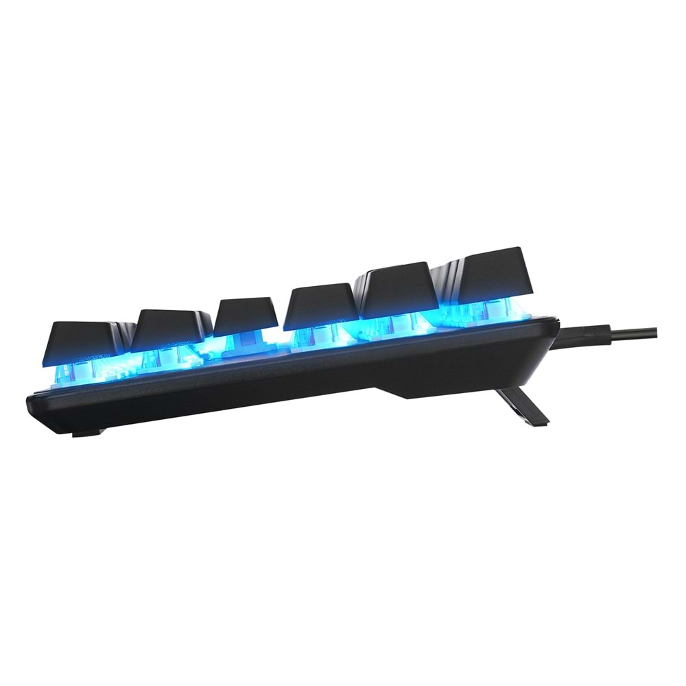 Acer eMachines EAK87 Siyah/Gri USB RGB Backlight RED SWITCH Mekanik Q 87 Tuşlu TKL Gaming Klavye