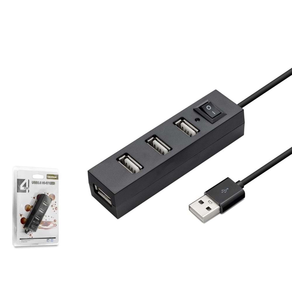 Hadron Hdx7003 Usb Hub 4*Usb Siyah