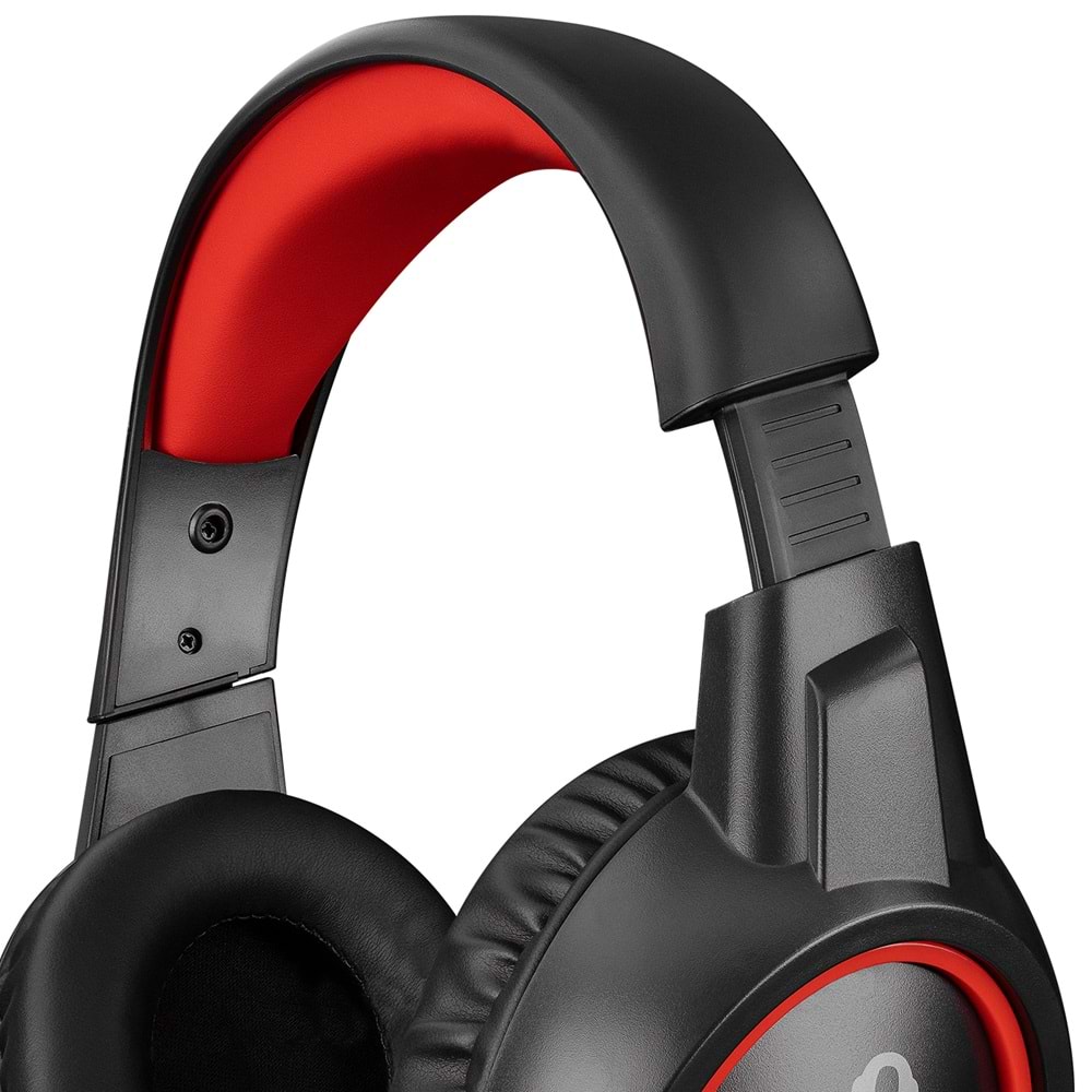 Snopy SN-GX1 ERGO Siyah/kırmızı 3,5mm Gaming Oyuncu Mikrofonlu Kulaklık