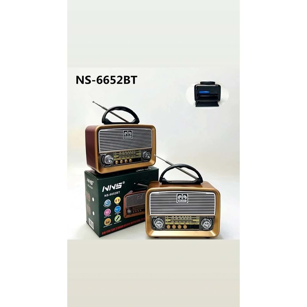 Tastech Carbon NS-6652 Bloutood Radyo