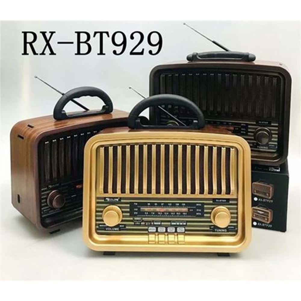 Tastech Carbon RX-BT939S Bloutood Radyo