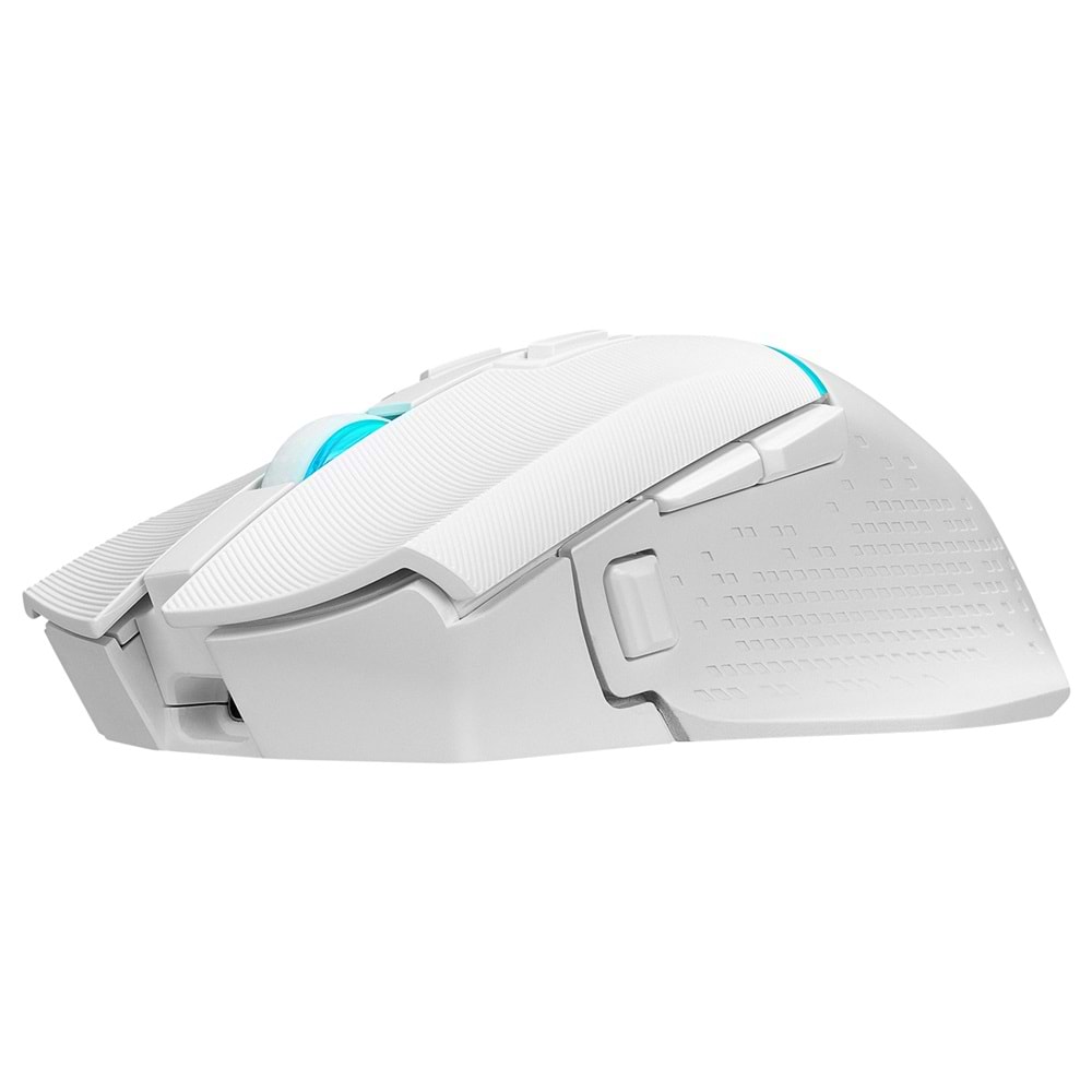 Rampage DROP M3 V2 24000 DPI 3311 Sensor Beyaz RGB Şarjlı Kablosuz 80 Milyon Huano Switch Gaming Oyuncu Mouse