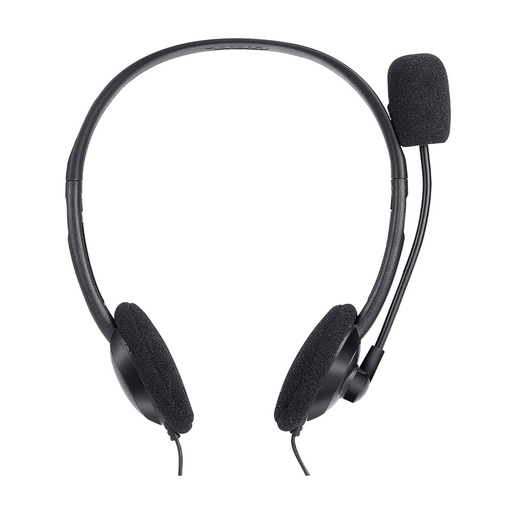 Snopy SN-T11 onn.go 3,5mm Çağrı/Eğitim İçin Mikrofon Kontrollü Call Center Stereo Notebook-PC Kulaklık