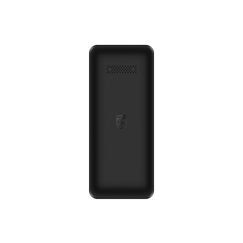 Philips E6105 4G Çift Sim Kartlı Tuşlu Cep Telefonu Siyah