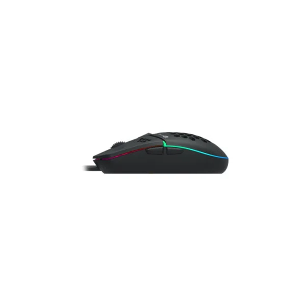 Lecoo MS105 Kablolu RGB LED Aydınlatmalı 3200DPI 6 Tuşlu Oyuncu Mouse Siyah