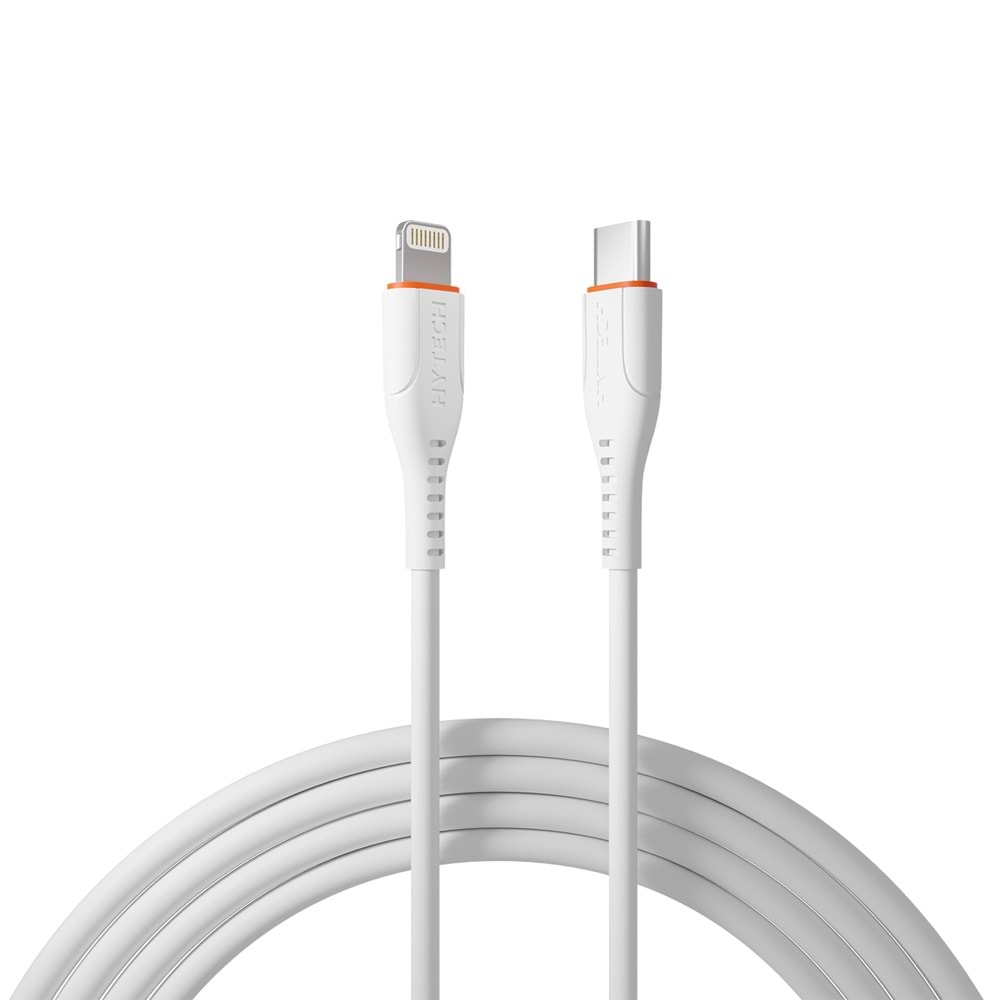 Hytech HY-XPD30 PD 35W 1m Type C to Lightning PD QuickCharge Hızlı Şarj Kablosu