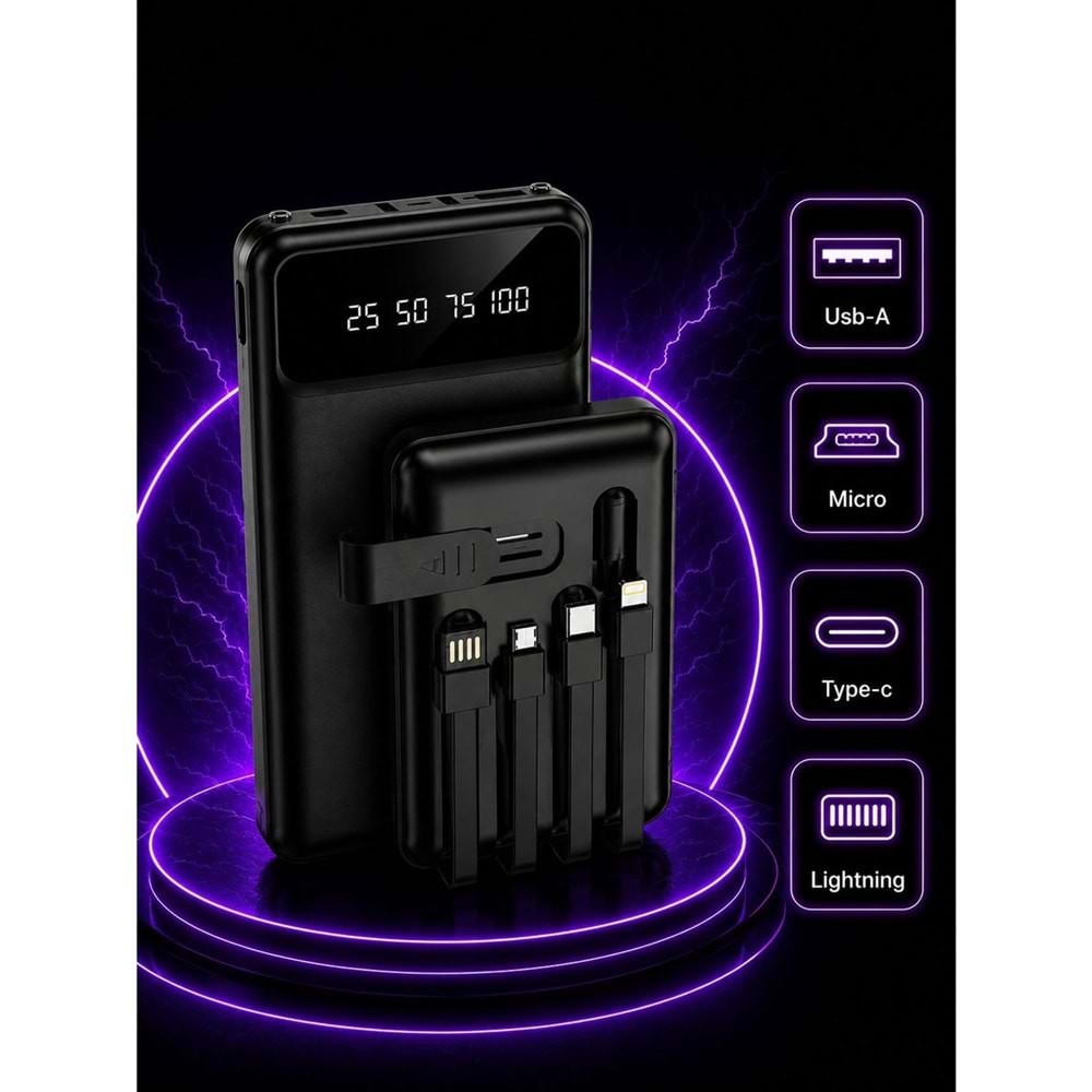 SPRANGE SR-P42 20.000 mAh Dijital Ekranlı Powerbank