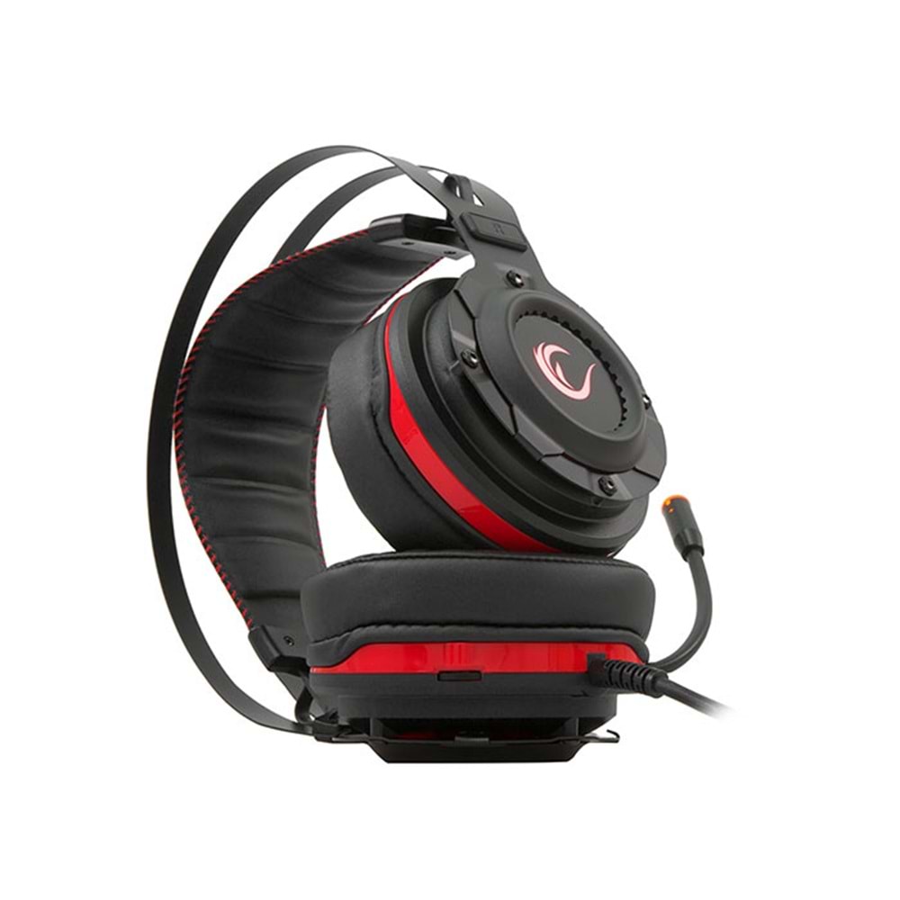 Rampage X-ROGER G16 Siyah 7.1 Surround Sound System Metal Kasa Profesyonel Mikrofonlu Oyuncu Kulaklığı