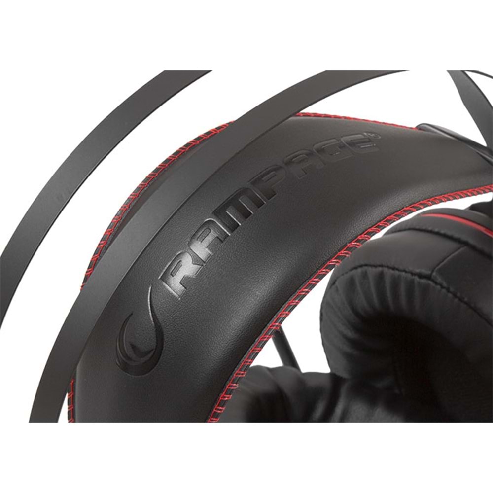 Rampage X-ROGER G16 Siyah 7.1 Surround Sound System Metal Kasa Profesyonel Mikrofonlu Oyuncu Kulaklığı