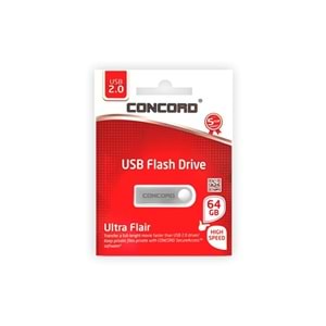 Concord 64 Gb Metal Flash Bellek