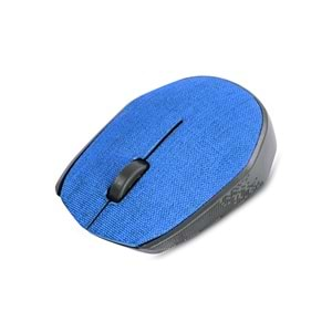 Everest Km-218 Usb Mavi 2.4Ghz Kumaş Yüzey Kablosuz Mouse