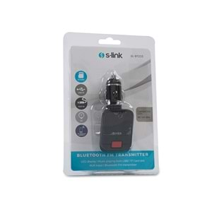 S-Link Sl-Bt233 Mp3 Usb/Tf/Aux-In Bluetooth Fm Transmitter