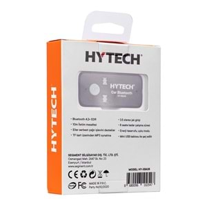 Hytech HY-XBA35 Siyah Aux + Micro SD to Bluetooth Çevirici