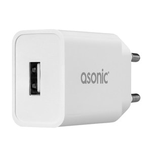 Asonic As-X220T 2.1A 11W+Type-C USB Şarj Aleti