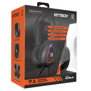 Hytech HY-G3 EAGLE Siyah 7.1 USB Surround RGB Ledli