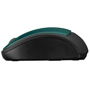 Everest SM-340 Usb Yeşil 3D Optik Süper Sessiz Alkalin Pilli Kablosuz Mouse