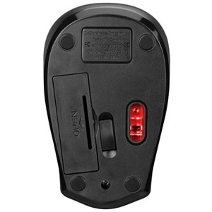 Everest SM-340 Usb Yeşil 3D Optik Süper Sessiz Alkalin Pilli Kablosuz Mouse