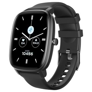 S-Link W01 DaFit Uyumlu+ Bluetooth 1.7 Ekran 200mAh Bataryalı Siyah Akıllı Saat/ Smart Watch