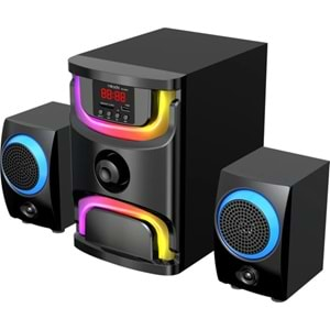 Mikado MD-96BT 2+1 40W Siyah Multimedya FM/BT/SD/USB Speaker Hoparlör