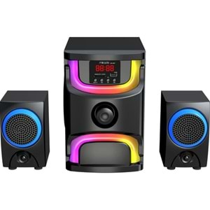 Mikado MD-96BT 2+1 40W Siyah Multimedya FM/BT/SD/USB Speaker Hoparlör