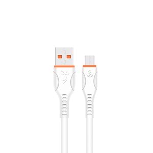 S-link SL-X241 1M 15W 3A Micro Usb Güvenli Hızlı Data + Sarj Kablosu