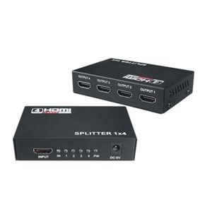Concord HS4 HDMI 4K 4 Port Çoklayıcı 1 Port HDMI Giriş 4 Port HDMI Çıkış